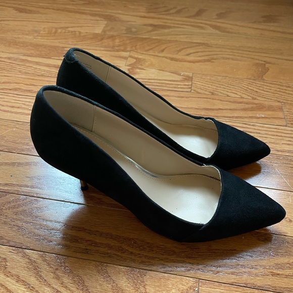 Also Suede low heeled pumps - Picture 4 of 5